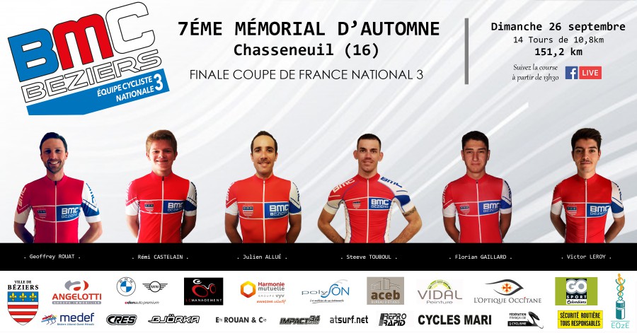 Le BMC Béziers est en route pour la finale de la Coupe de France N3 !