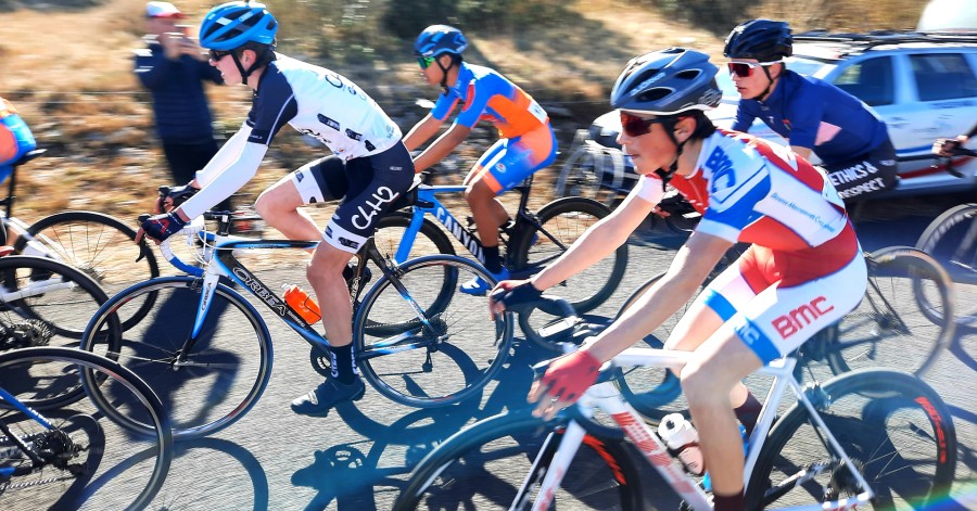 Le BMC Béziers en préparation sur le tour de l'Hortus 2022