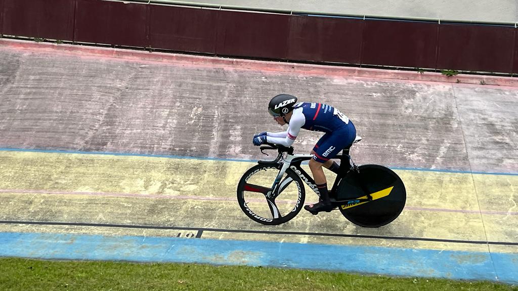 Gabin Rau devient champion d’Occitanie de poursuite !