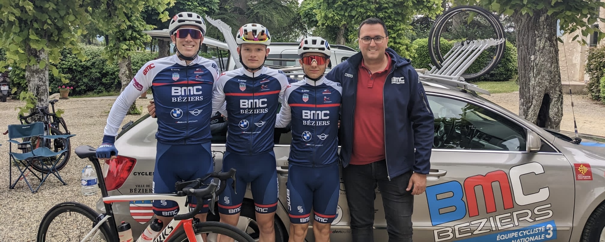 Top 10 en élite à la Ronde du Queyran pour la N3 du BMC-Béziers !