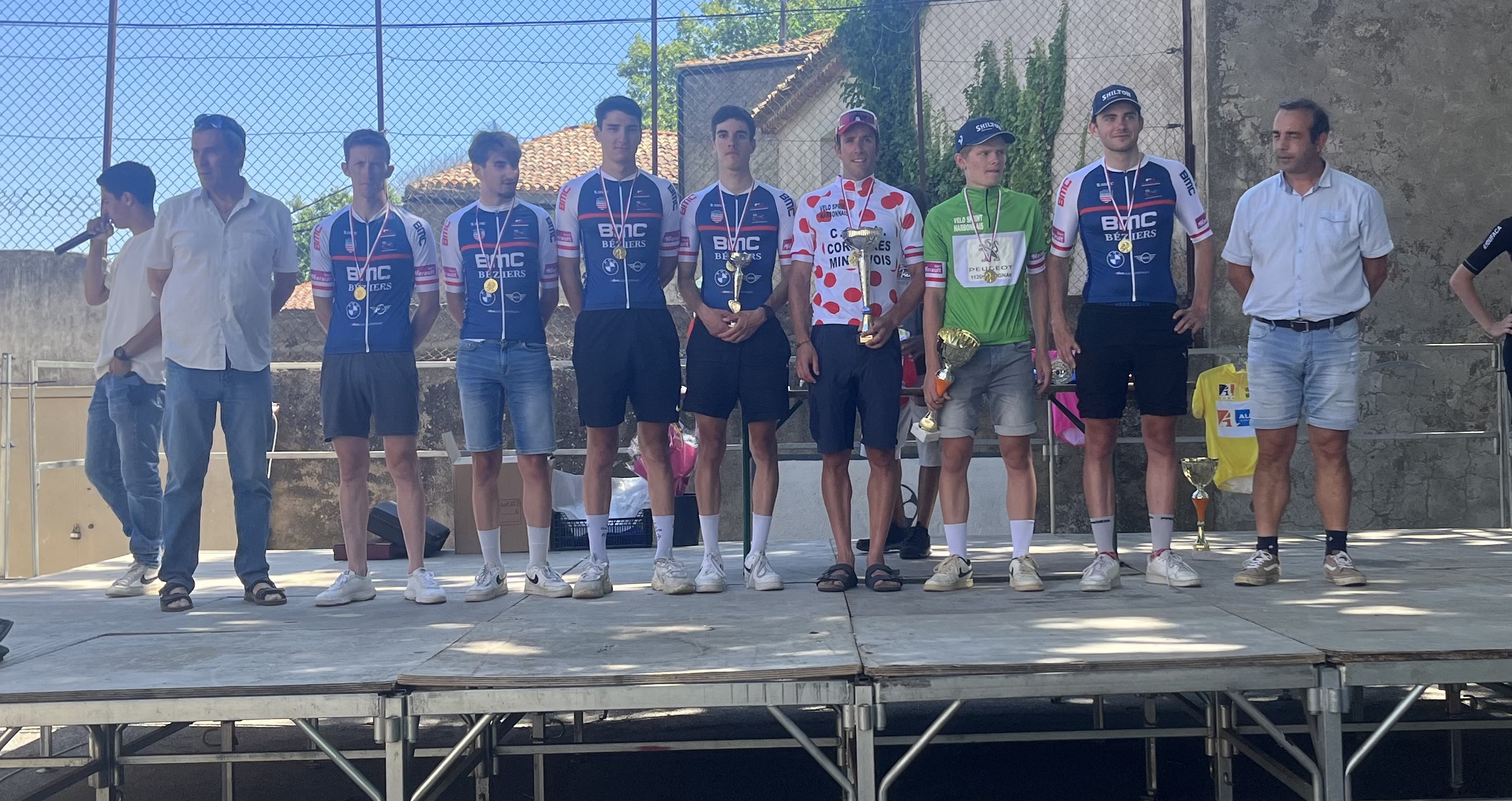 Le BMC-Béziers termine meilleure équipe au Tour du Minervois et Tour des Corbières !