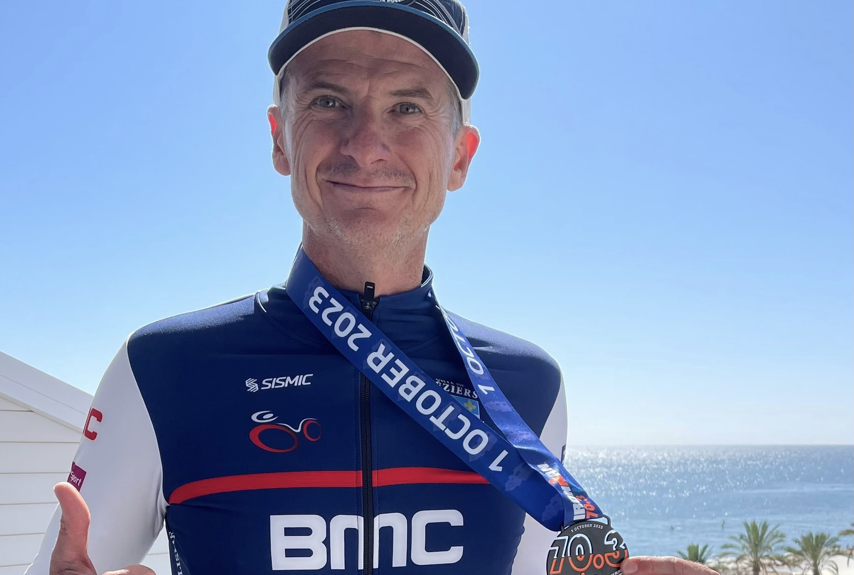 Nicolas FESQUET présent sur l'Ironman 70.3 Barcelone (Espagne) !