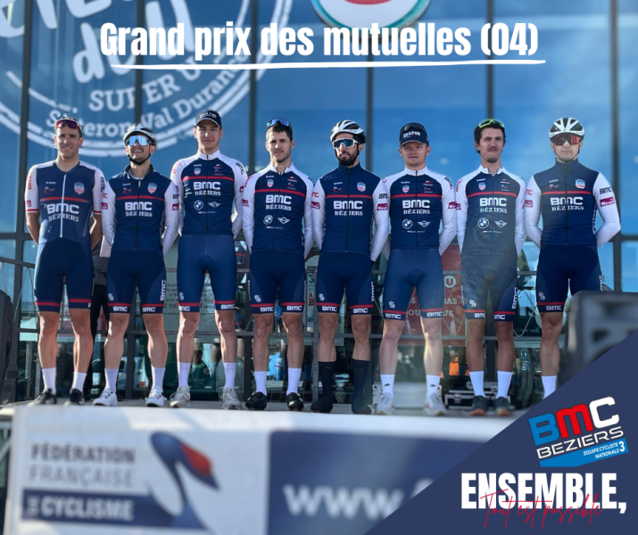 Nos coureurs du BMC Béziers présents en nombre sur ce gp des mutuelles (04) ! 