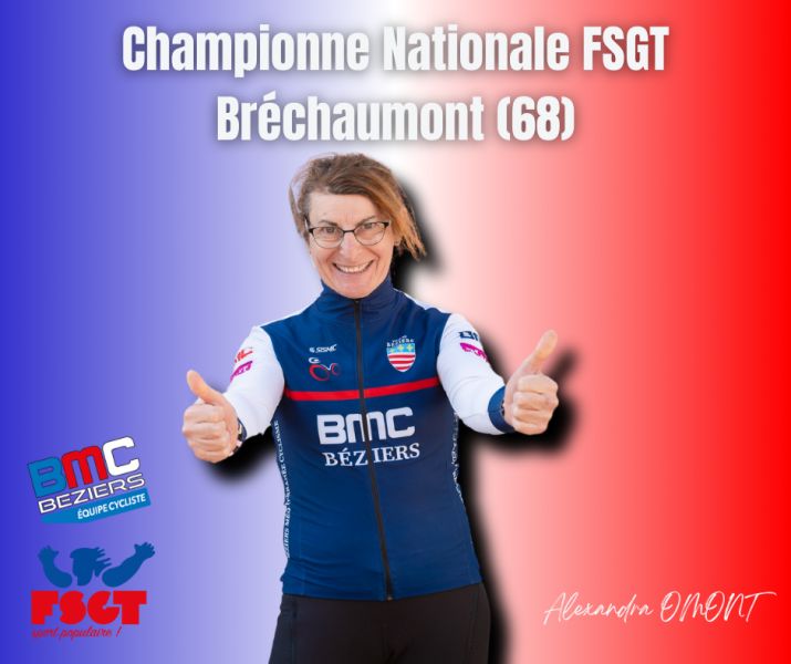 Alexandra OMONT, Championne Nationale FSGT 2024