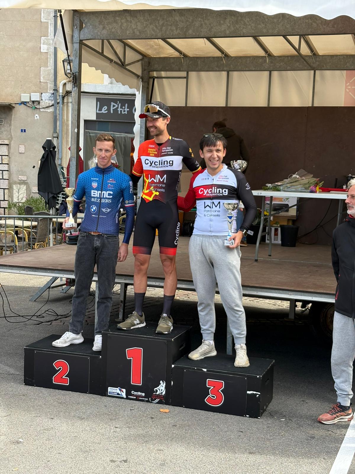 Challenge Gravel Provence/Occitane : Corentin Dubois (BMC-Béziers) sur le podium