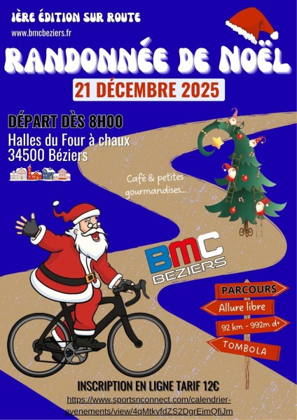 La Randonnée de Noël du BMC !