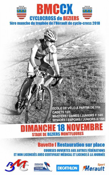 18 NOVEMBRE 2018 - Cyclo-Cross de Beziers #1