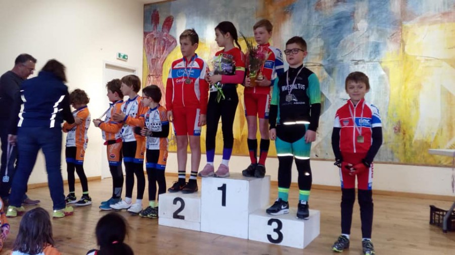 17/03/2019 - TALAIRAN (11)  Les jeunes de l’école de vélo et Cadets du BMC Béziers