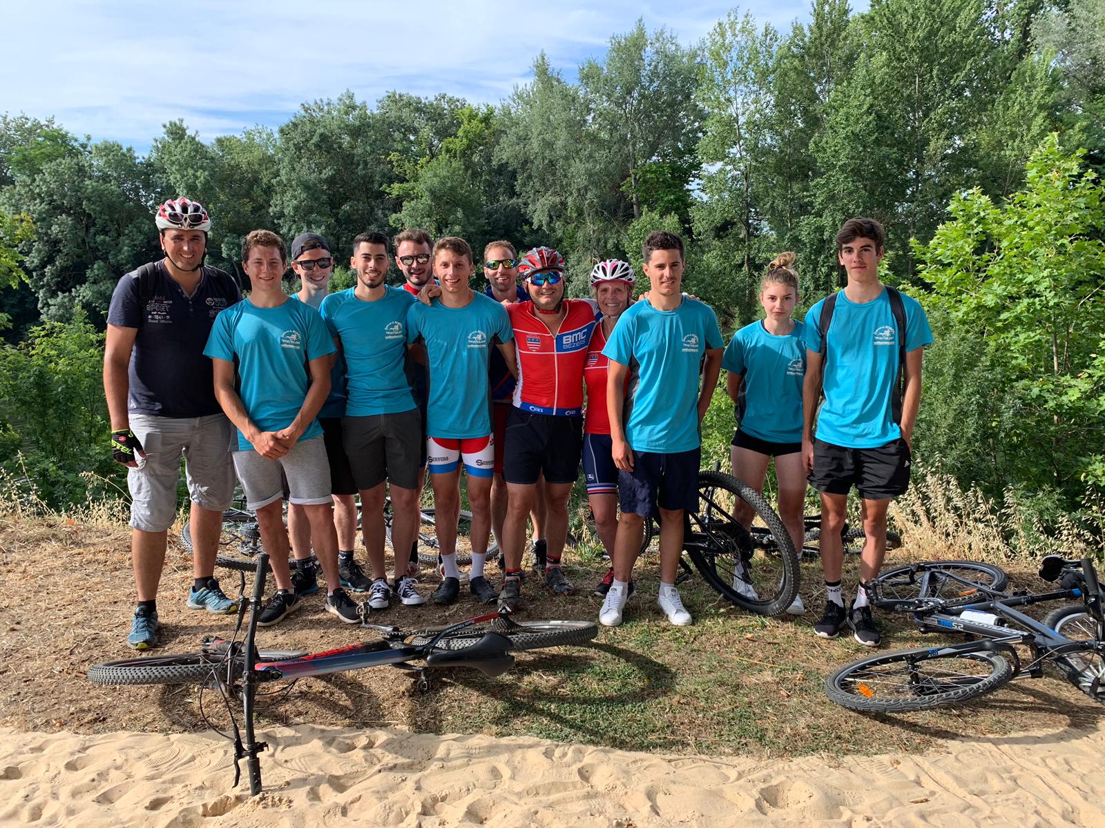 23/06/2019 - Le BMC aide sur l'organisation du triathlon de Béziers.