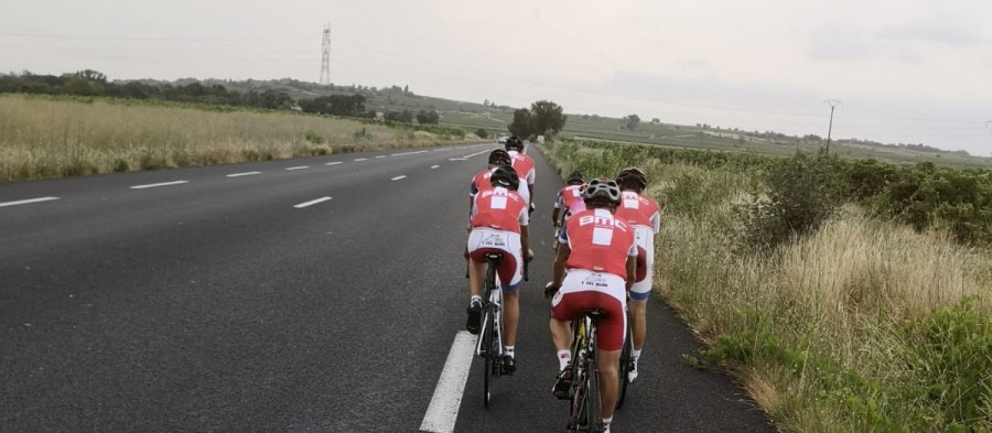 Les jeunes du BMC Béziers continu de s'entraîner.