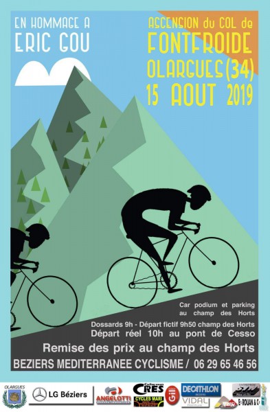 15 AOUT 2019 -  La montée de Fontfroide...