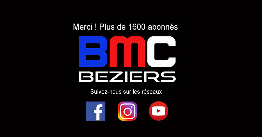 Merci à tous ! Déjà plus de 1600 abonnés sur nos réseaux