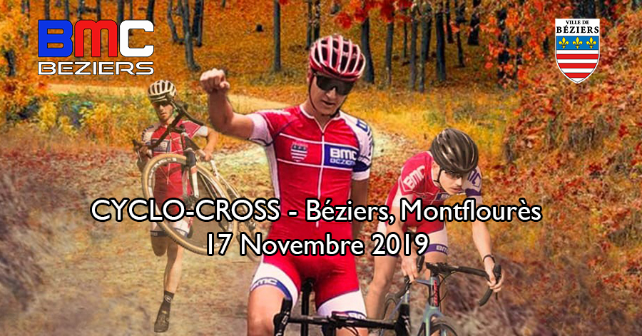 Dimanche 17 Novembre c'est le cyclo-cross de Béziers, Montflourès !