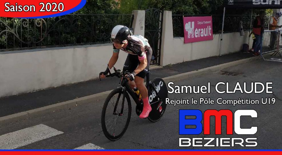 Samuel Claude rejoint le pôle compétition U19 du BMC Béziers !