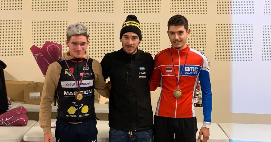 Victoires et nombreux podiums en cyclo-cross à Bizanet (11)