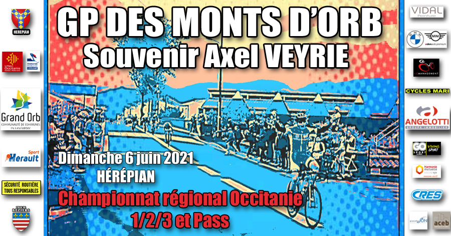 Le Championnat Régional Occitanie sur route à Hérépian le 6 juin 2021