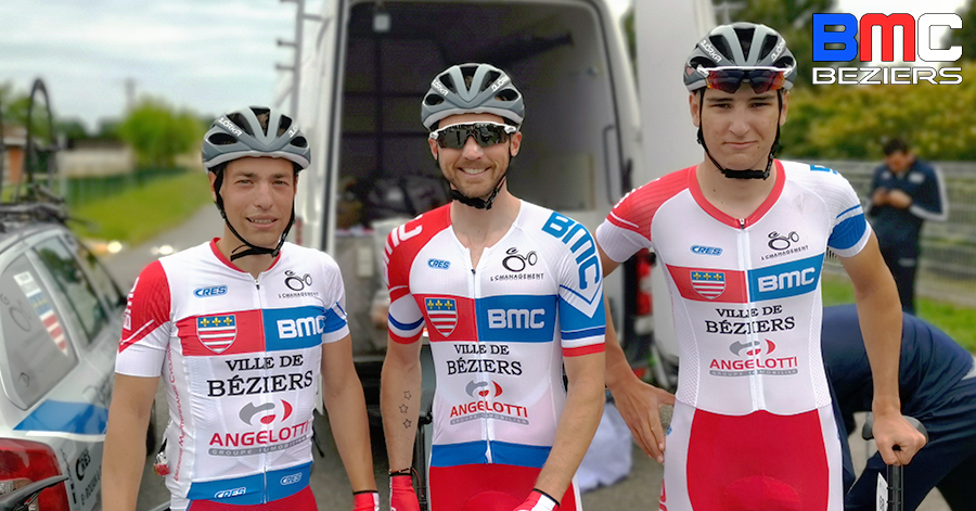 La Nationale 3 du BMC Béziers montre le maillot au GP de Cintegabelle !
