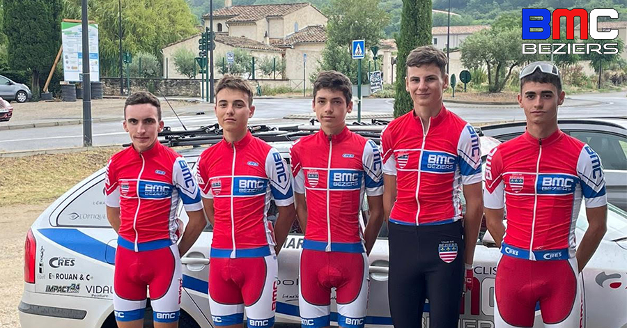 Les juniors du BMC Béziers prennent de l’expérience au Tour Paca !