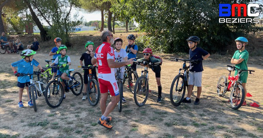 Une belle journée découverte pour les nouveaux venus à notre école de vélo !