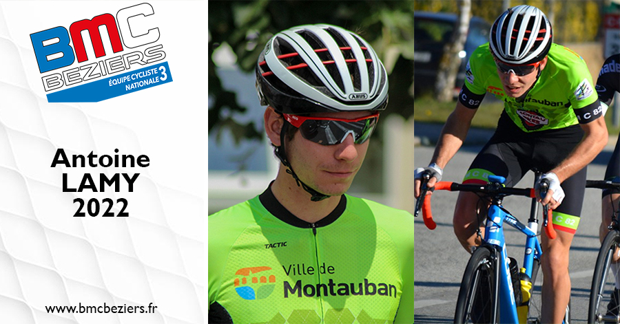 Recrutement 2022 : Antoine Lamy rejoint le BMC Béziers !
