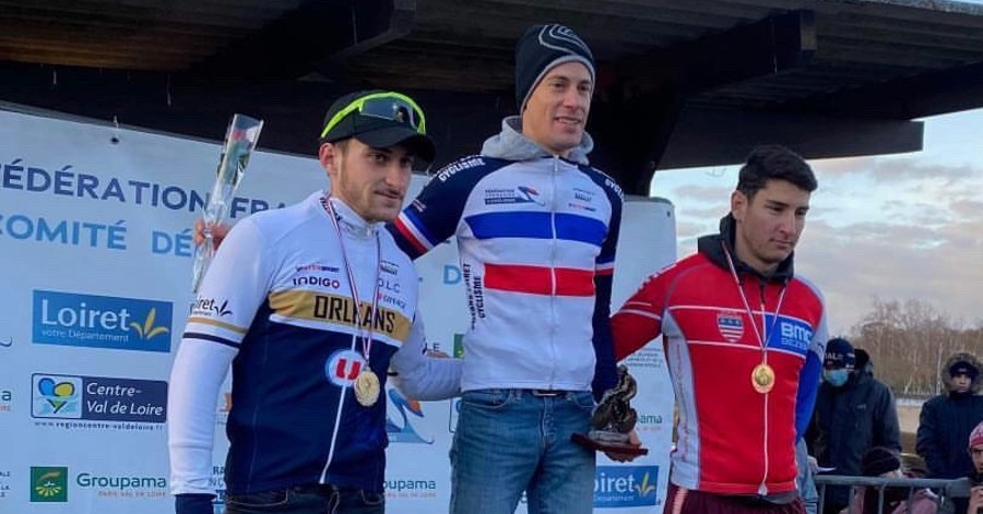 Florian Gaillard 3ème du cyclo-cross de Marzy (58)
