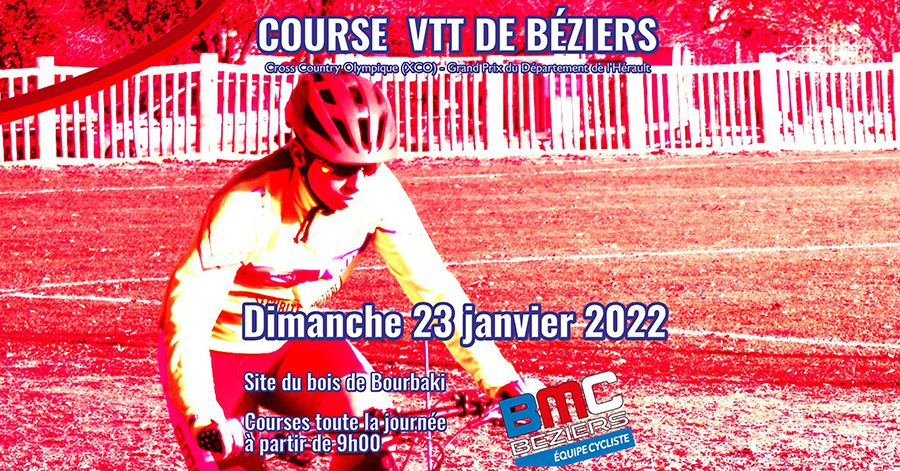23 janvier 2022 - XCO du Biterrois - VTT de Béziers