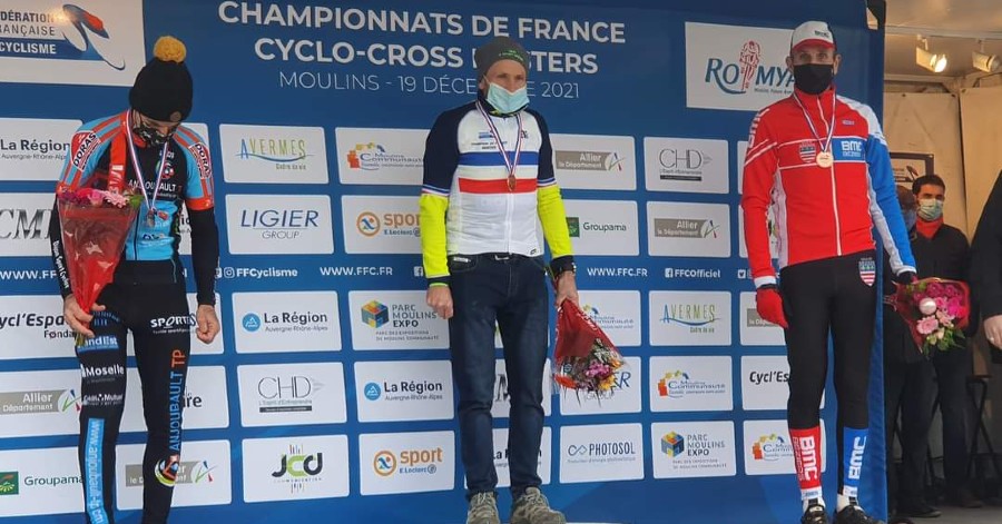 Georges Reverdy 3ème des championnats de France de cyclo-cross !
