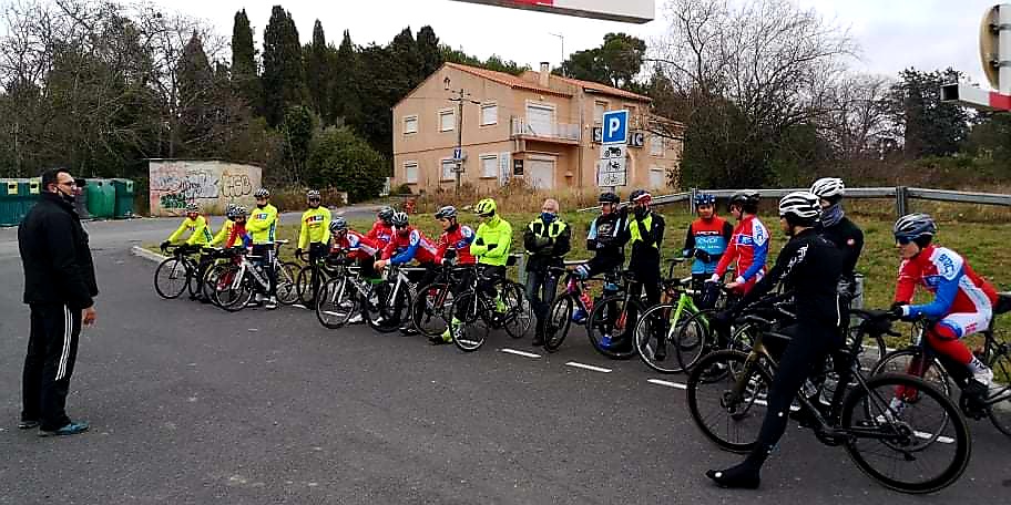 Entraînement collectif juniors et nationale 3 pour le BMC Béziers