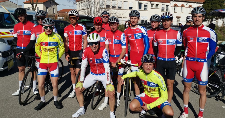 1ère course de la saison à Perpignan (66) pour le BMC Béziers