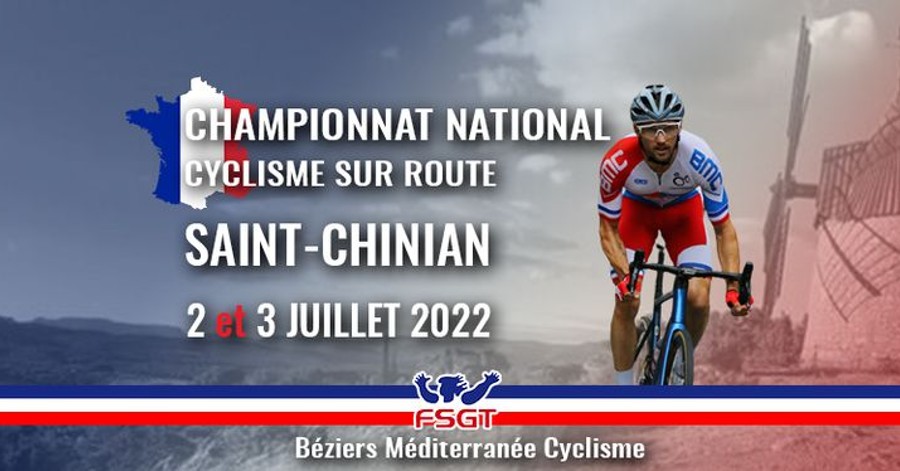 Championnat National FSGT de cyclisme sur Route 2022