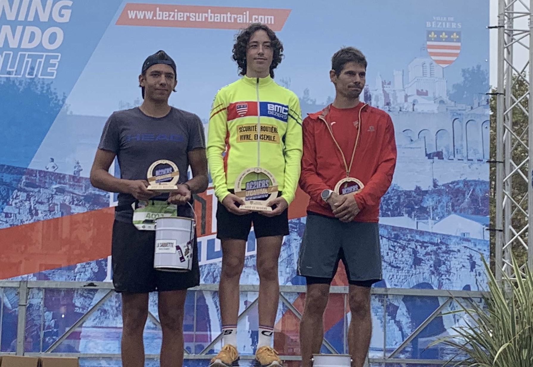 Gabin Rau remporte le 8km de L’Urbain Trail de Béziers !