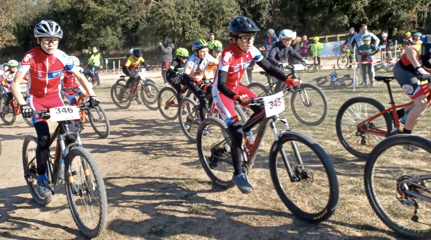 Nos jeunes étaient présents sur le XC de Sommieres 