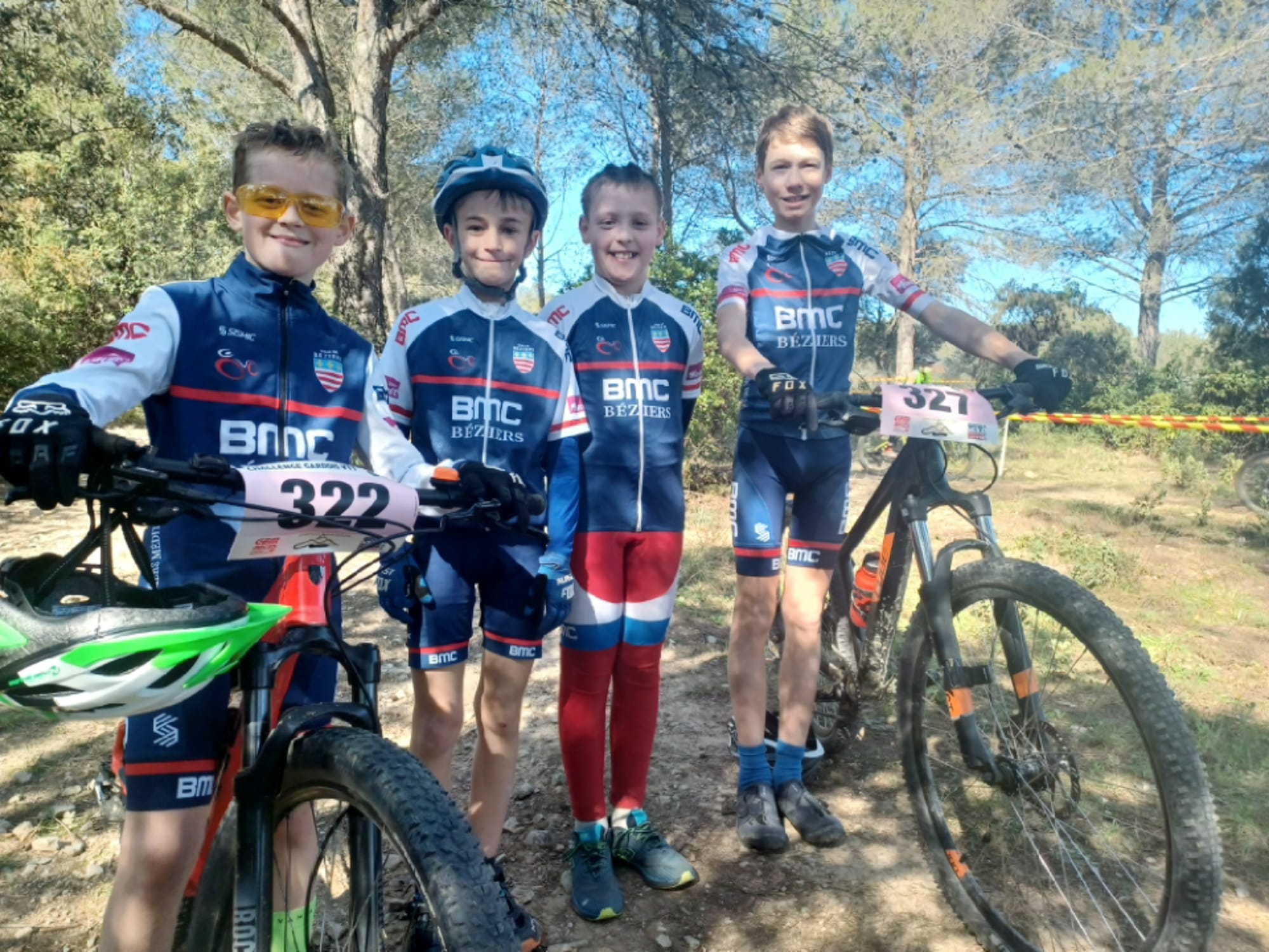 Les Vététistes du BMC-Béziers sont en forme !!