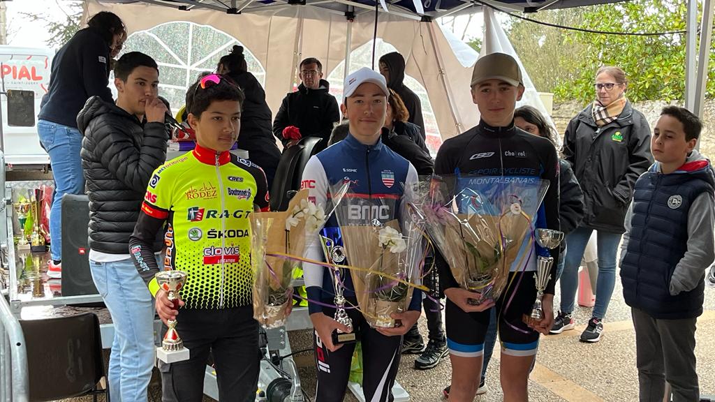 Gabin Rau remporte la 2ème étape du Tour du Tarn Cadet !!