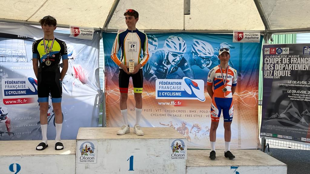 Podium pour Gabin Rau à la coupe de France U17 !!