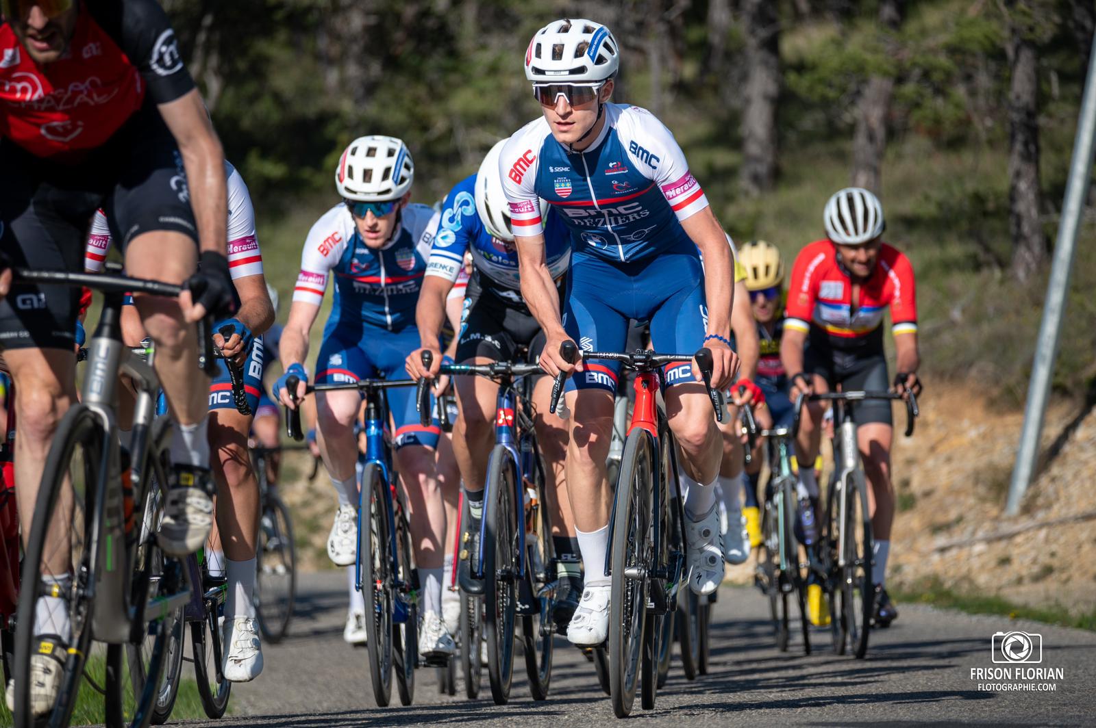 Top 5 au classement général et podium d’étape pour la N3 du BMC-Béziers au GP des mutuelle à Sisteron !