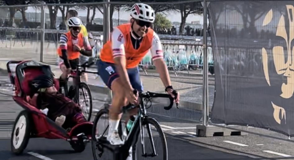 Un triathlon XXL à Carcans pour Jérôme Mateo !