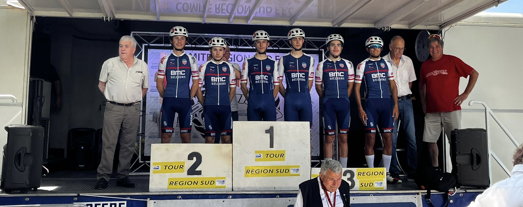 Les juniors du BMC-Béziers n’ont rien lâchés sur le Tour Paca !!