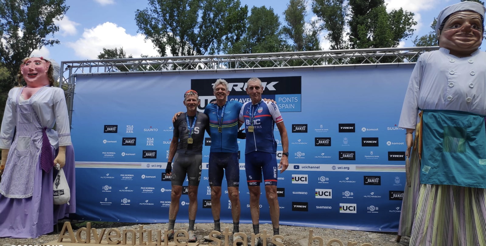 Georges Reverdy monte sur le podium à la Hutchinson Ranxo Gravel UCI en Espagne !