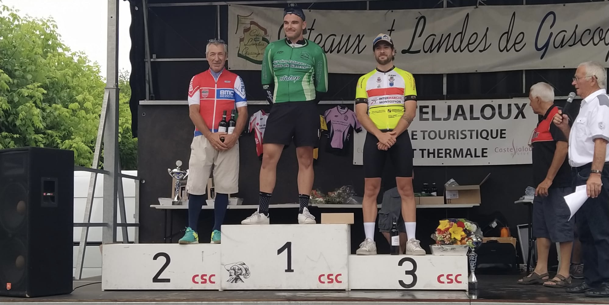 Podium pour Kévin Tobal à Noueilles ! Podium pour François Xavier Ruiz ! Le BMC-Beziers présent au Gravel de Milhau !