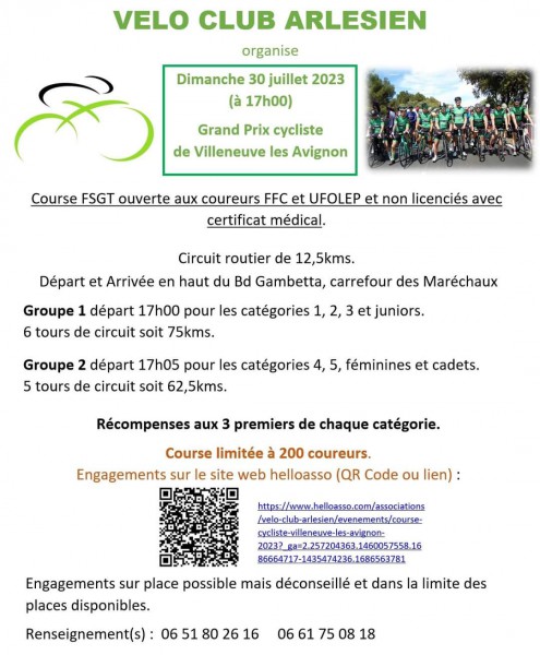 GP de villeneuve les Avignon (34)