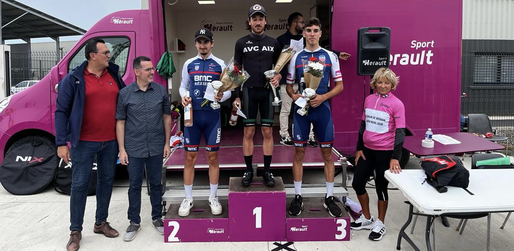 Podium pour Alexandre Diaz et Elder Cölln au 1er Critérium de Bessan !