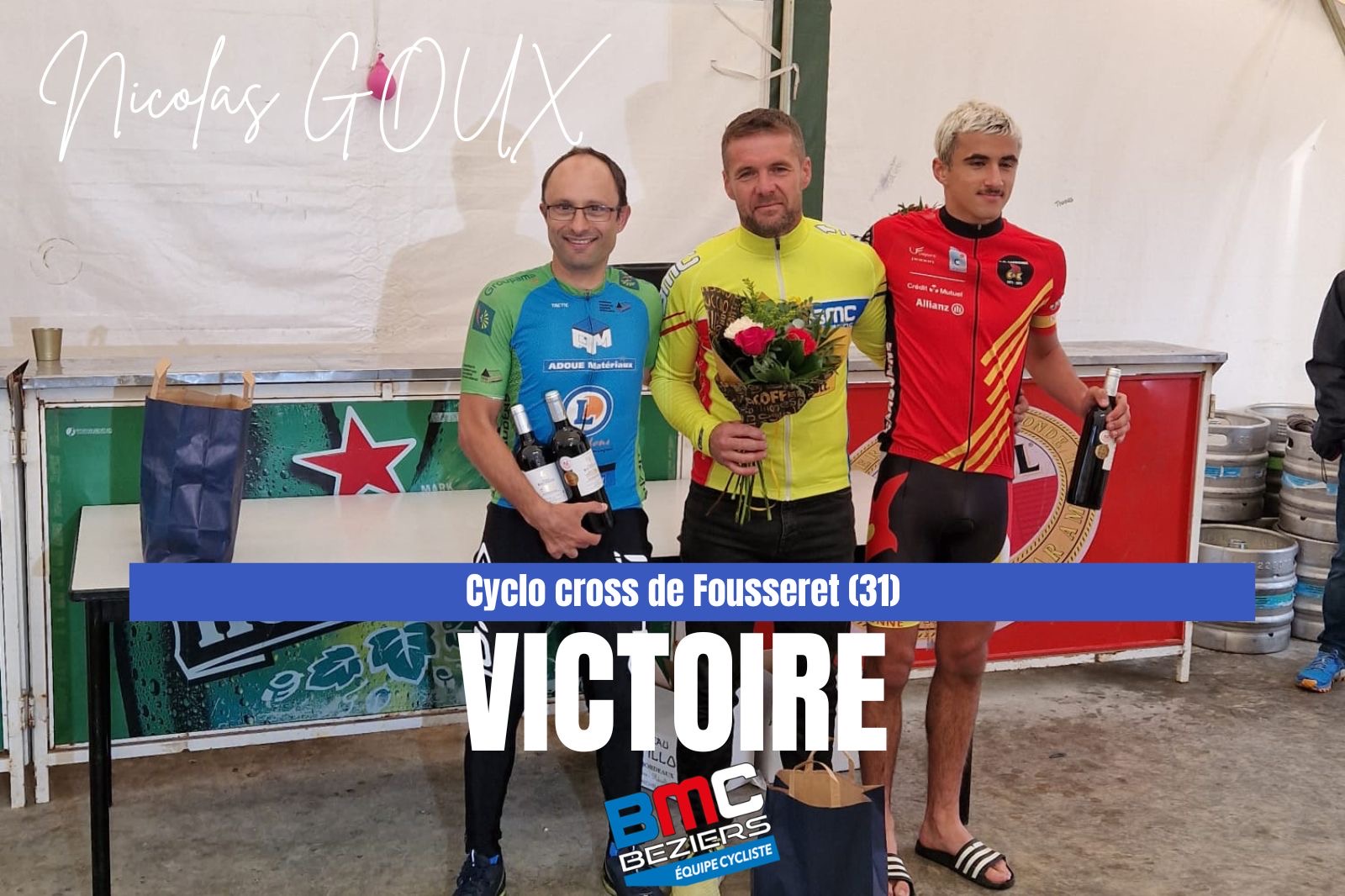 Georges Reverdy et Nicolas Goux brillent en Cyclo-Cross !
