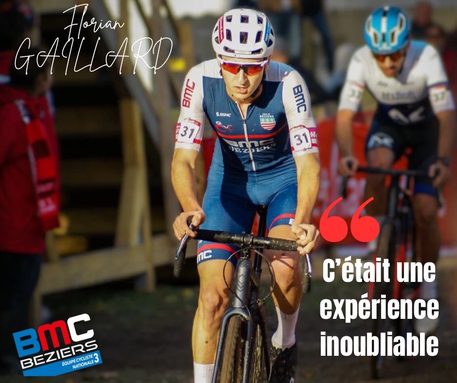 Florian GAILLARD à la Coupe du Monde de Cyclo-cross(CX) à Troyes (10) ! 