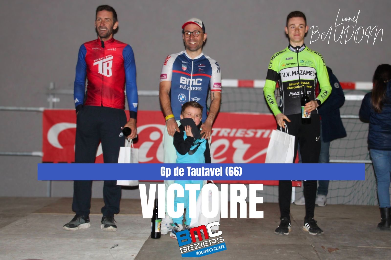 Lionel BAUDOIN confirme sa forme du moment à Tautavel (66) en FSGT : Victoire ! 