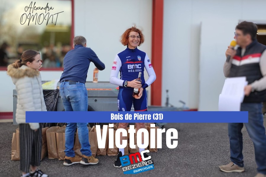 Alexandra Omont en forme en ce début de saison !