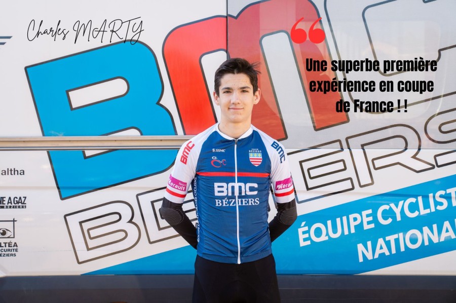 Charles MARTY était présent sur la coupe de France des départements U17 !