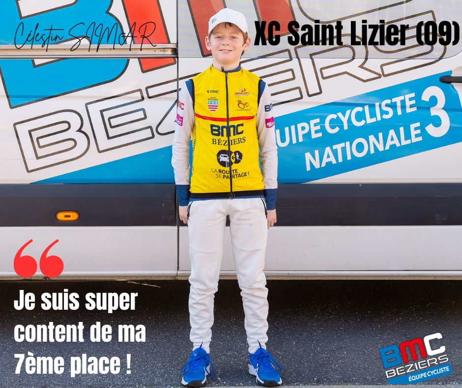 Célestin SIMAR au XC de Saint Lizier (09)