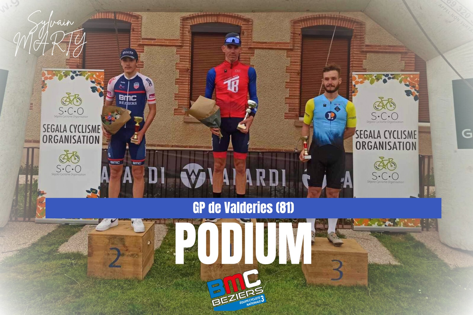 Sylvain MARTY 2ème au GP de Valderiès (81)