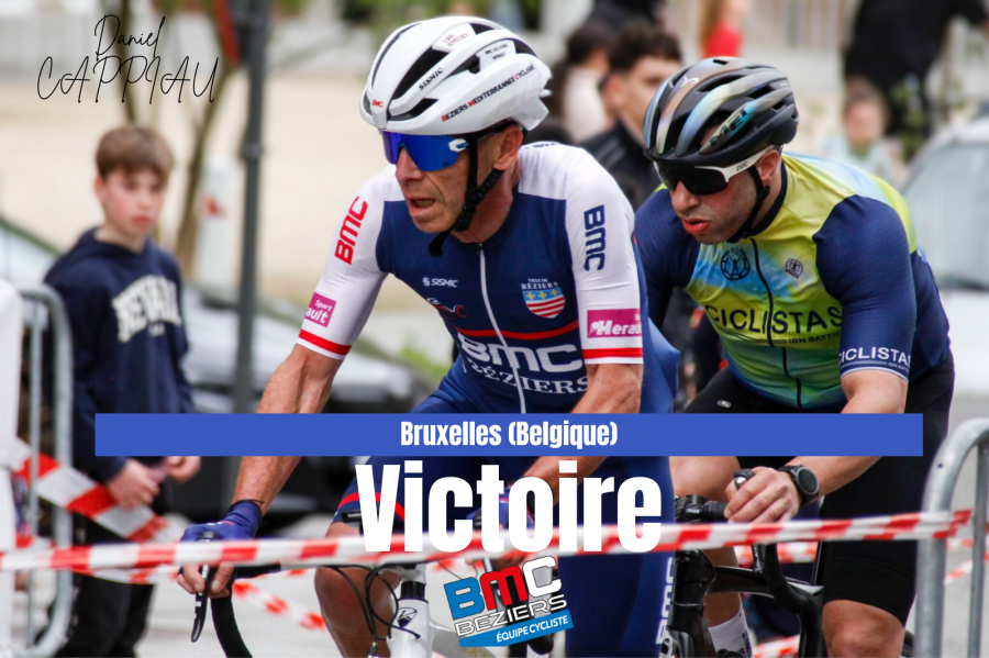 Daniel CAPPIAU victorieux en Belgique !